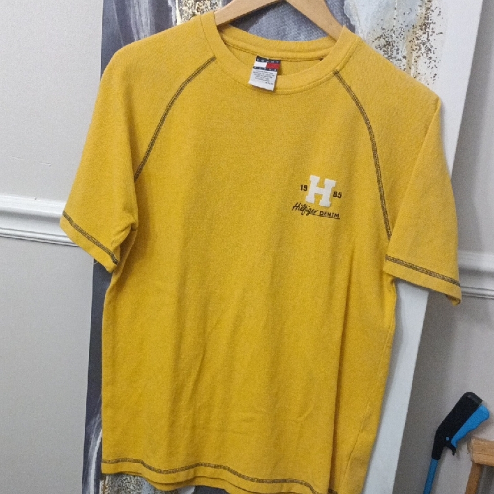Tommy Hilfiger Yellow Short Sleeve Tee